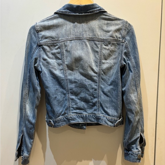 DYNAMITE cropped denim jacket - Picture 2 of 2